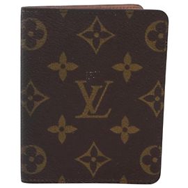Louis Vuitton Bifold Card Case Canvas Small