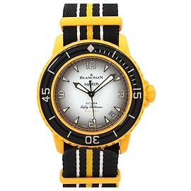 Autre Marque Swatch Blancpain x Fifty Fathoms Men's Automatic Wristwatch