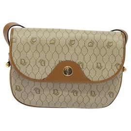 Christian Dior Vintage Honeycomb Canvas
