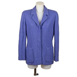 Luisa Spagnoli lila Wolljacke