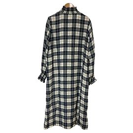 Autre Marque BAUM UND PFERDGARTEN Vestido de cuadros con cuello alto