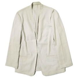Autre Marque Chaqueta sin cuello Oxford BEAUTY&YOUTH UNITED ARROWS de poliéster, algodón y lino
