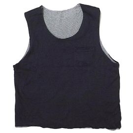 Autre Marque FWK by ENGINEERED GARMENTS Top sin mangas 2way de algodón