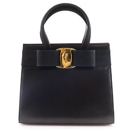 Bolsa 2way Salvatore Ferragamo Vara Ribbon em couro de bezerro