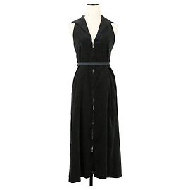 Autre Marque vestido delantal de lino y pana beautiful people
