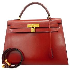 Hermès Borsa Hermes Kelly 32 Box Calf