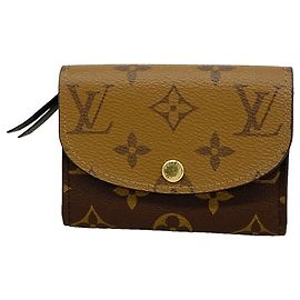 Louis Vuitton Monogram Reverse Portemonnaie Rosalie Wallet/Coin Case