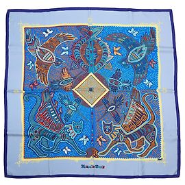 Hermès Hermes Carre 90 Foulard: Legend of the Kuna People