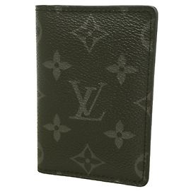 Porta-cartões Louis Vuitton Monogram Eclipse