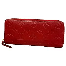 Louis Vuitton Monogram Empreinte Portefeuille Clemence Long Wallet