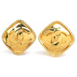 Orecchini a clip Chanel Gold
