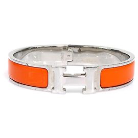 Hermès Hermes HERMES Bangle Bracelet Clic Clack H