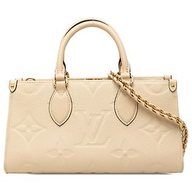 Louis Vuitton Brown Monogram Giant Empreinte OnTheGo East West
