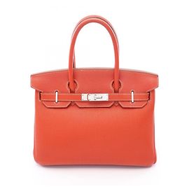 Hermès Borsa Hermes Birkin 30 Sanguine