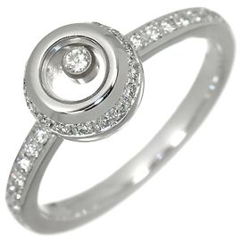 Chopard Happy Diamond Ring in 18K White Gold