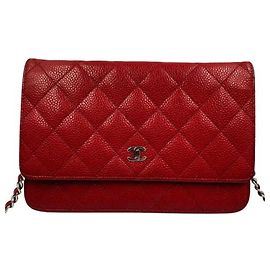 Borsa a tracolla portafoglio con catena Chanel Matelassé
