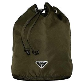 Pouch Prada Vera MV369 in Khaki Green
