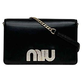 Bolsa Carteira de Ombro com Corrente Miu Miu