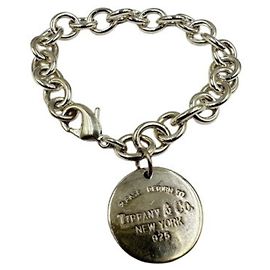 Autre Marque Bracciale con ciondolo Return to Tiffany Oval Tag