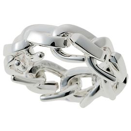 Autre Marque Anello Tiffany & Co. Forge Link in Argento 925