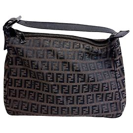 Fendi Zucchino Pouch Vanity Handtasche