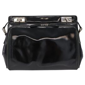 Gucci Sac à bandoulière en cuir verni