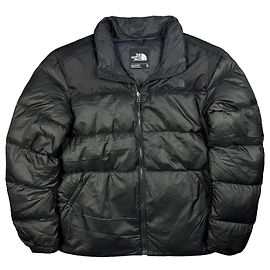 Men`s The North Face 700 Full Black Puffer Down Jacket Size XL