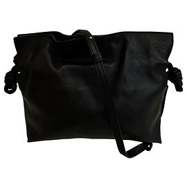Loewe Flamenco Anagram Leder-Clutch
