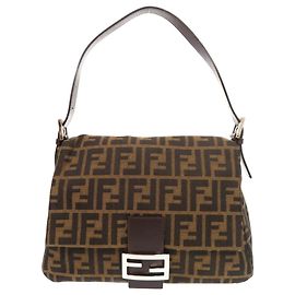 Fendi Zucca Pattern Mamma Bucket Schultertasche
