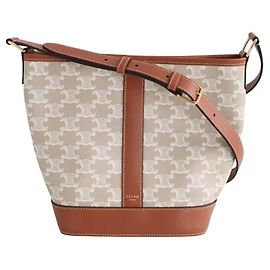 Céline Borsa a tracolla SAC SEAU beige