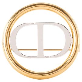 DIOR - Spilla 30 Montaigne Dior in metallo dorato e argentato
