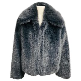 Giacca in ecopelliccia Maren Shade Grey Agolde x Shoreditch Ski Club