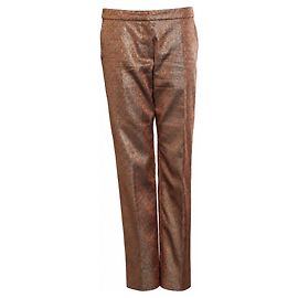 Dries van Noten, Pantalones de lurex color salmón