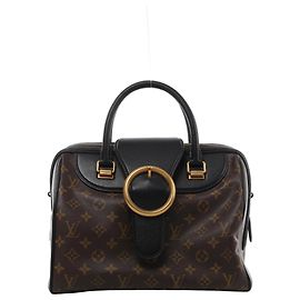 Borsa a mano Louis Vuitton Golden Arrow Speedy 30 Monogram x Leather in Brown x Black M40804
