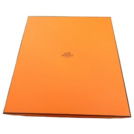 Scatola Arancione Hermès per borsa Garden Party