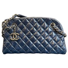 Borsa Bowling Just Mademoiselle 2011 Chanel Small in vitello invecchiato