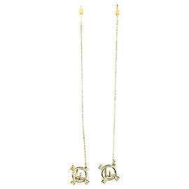 Orecchini Fendi - F is Fendi - metallo e zirconia