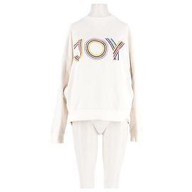 Autre Marque Maglione LA DOUBLEJ in cotone bianco Joy
