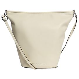 Proenza Schouler Borsa a secchiello in pelle crema