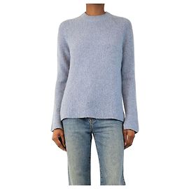 James Perse Maglione in cashmere a coste blu - size XS