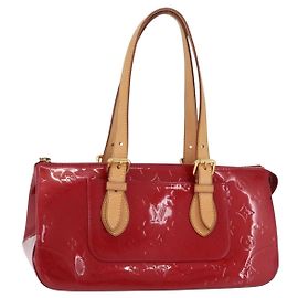 LOUIS VUITTON Monogram Vernis Rosewood Avenue Pomme D'amour M93507