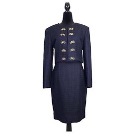 Tailleur Gonna Moschino Cheap and Chic con Bottoni a Bicicletta