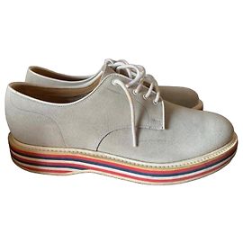 Church's Derby Suede Beige Scarpe Uomo