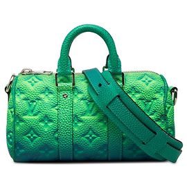 Louis Vuitton Monogram Taurillon Illusion Keepall XS Handbag