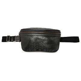 Gucci Gürteltasche schwarz mit GG-Print