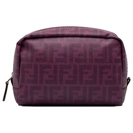 Beauty case Fendi Purple Zucca Spalmati