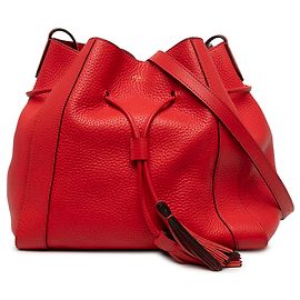 Mulberry Millie Tote aus rotem Leder