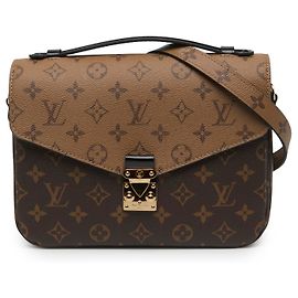 Louis Vuitton Brown Monogram Reverse Pochette Metis