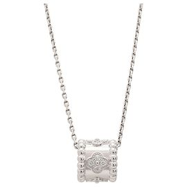 Collana Van Cleef & Arpels Perlee Clover in oro bianco 18K