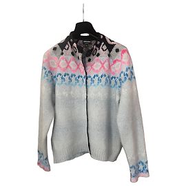 Giorgio Armani Fair Isle Cardigan Kaschmir-Wollmischung